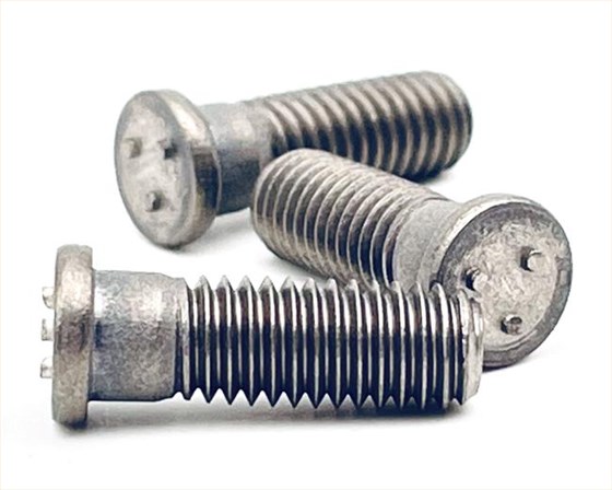 三点焊接螺丝,钛紧固螺丝,钛螺丝加工工厂
