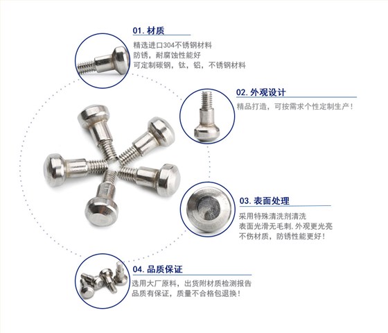 不锈钢异形螺丝