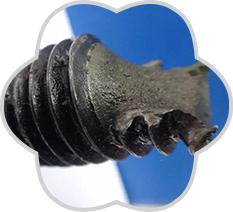 螺丝断头引发设备