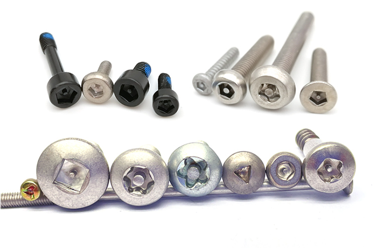 世世通防盗螺丝产品展示