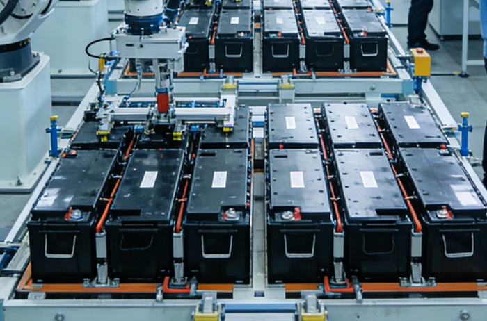 动力电池组模块作业场景