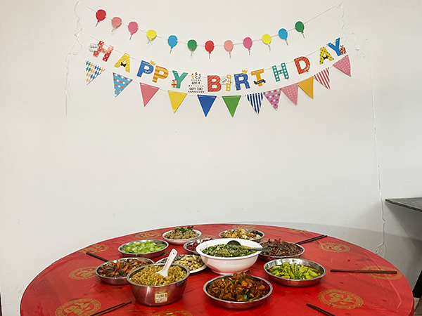 世世通生日会现场布置