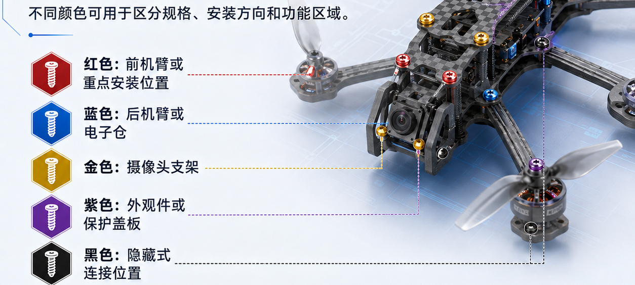 铝螺丝颜色