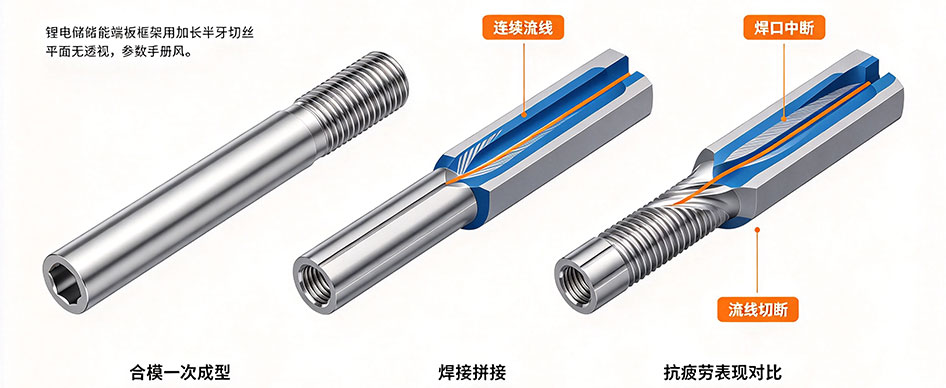 合模长螺丝定做工艺不同对比