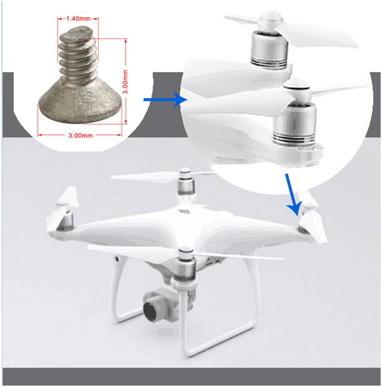 大疆无人机螺丝定制