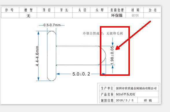 螺丝直径