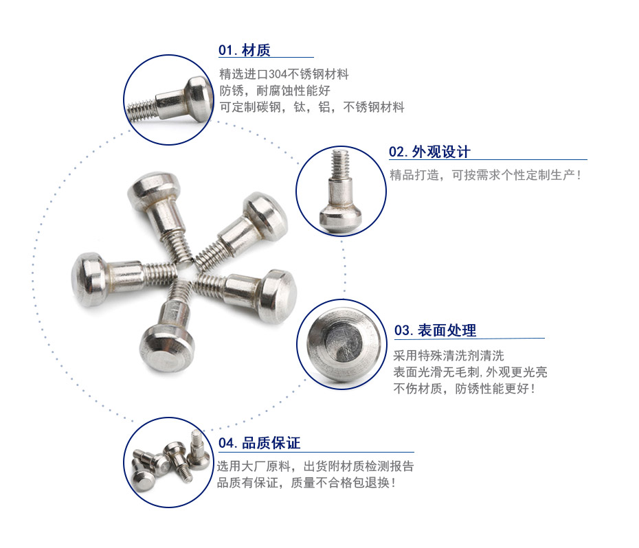 不锈钢异型螺丝