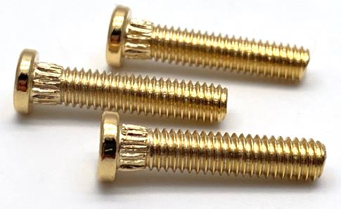 平头镀金螺丝,平头铜螺丝定制,平头铜螺丝生产厂家