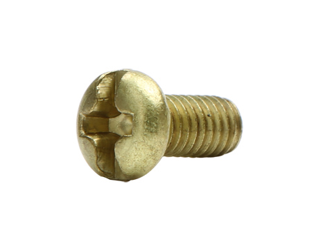 加减槽盘头铜螺丝机牙螺丝 (6)